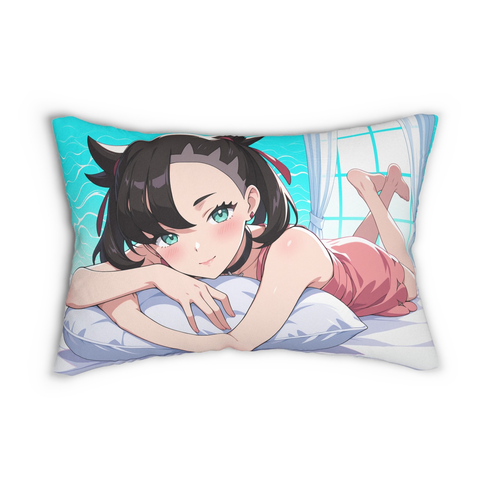 Marnie マリィ Pokemon Anime Girl Lumbar Pillow
