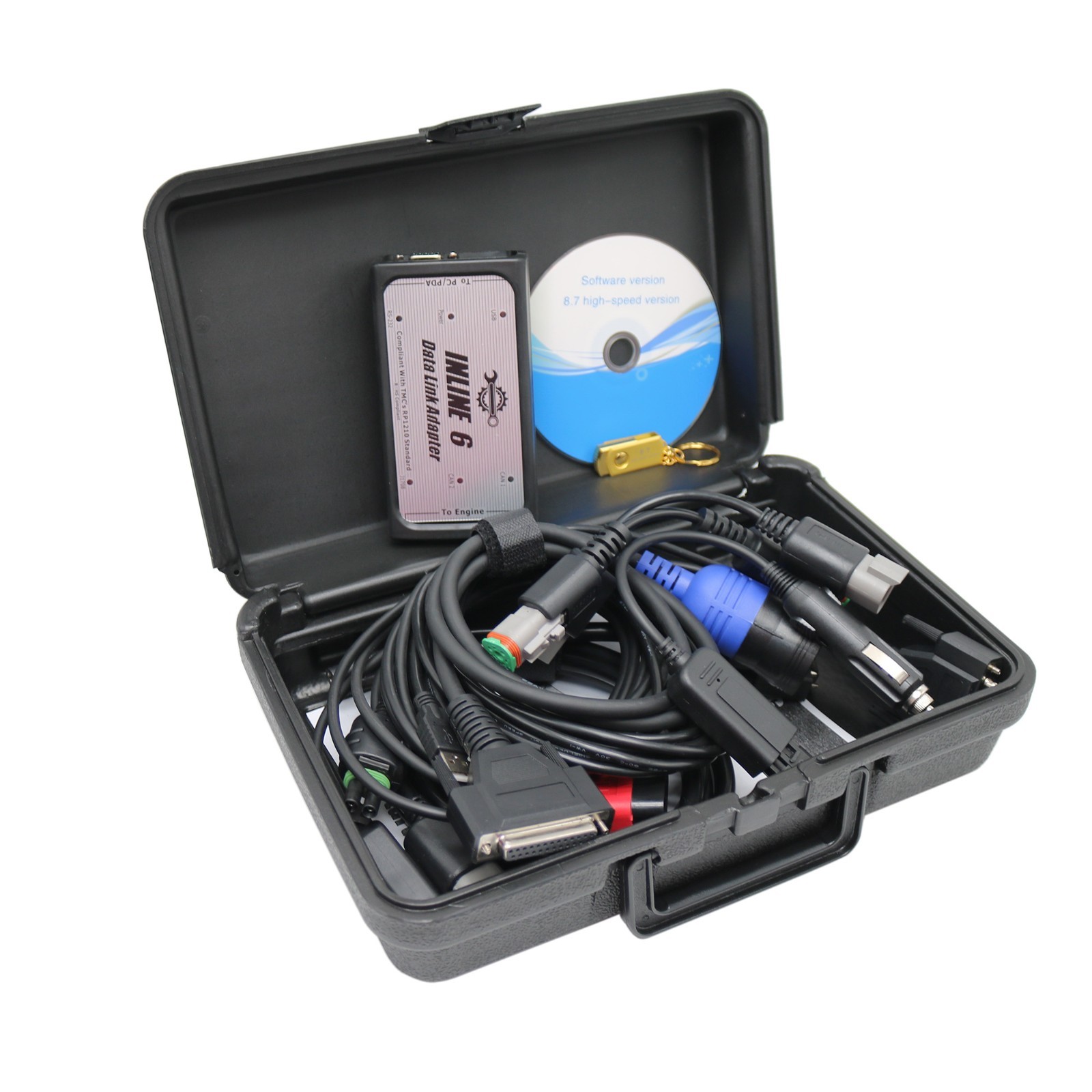 for Cummins INLINE 6 Data Link Heavy Duty Truck Diagnostic Tool Insite Pro v9.0