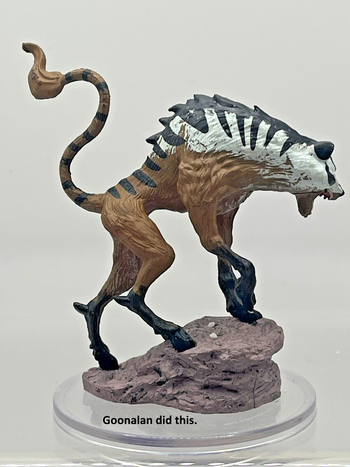 D&D Pathfinder Mini Darklands Rising 32 Leucrotta UC LARGE