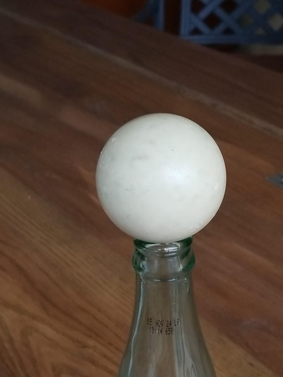 Pool Billiard Ball Cue Ball Solid Vintage Replacement  2 1/4"