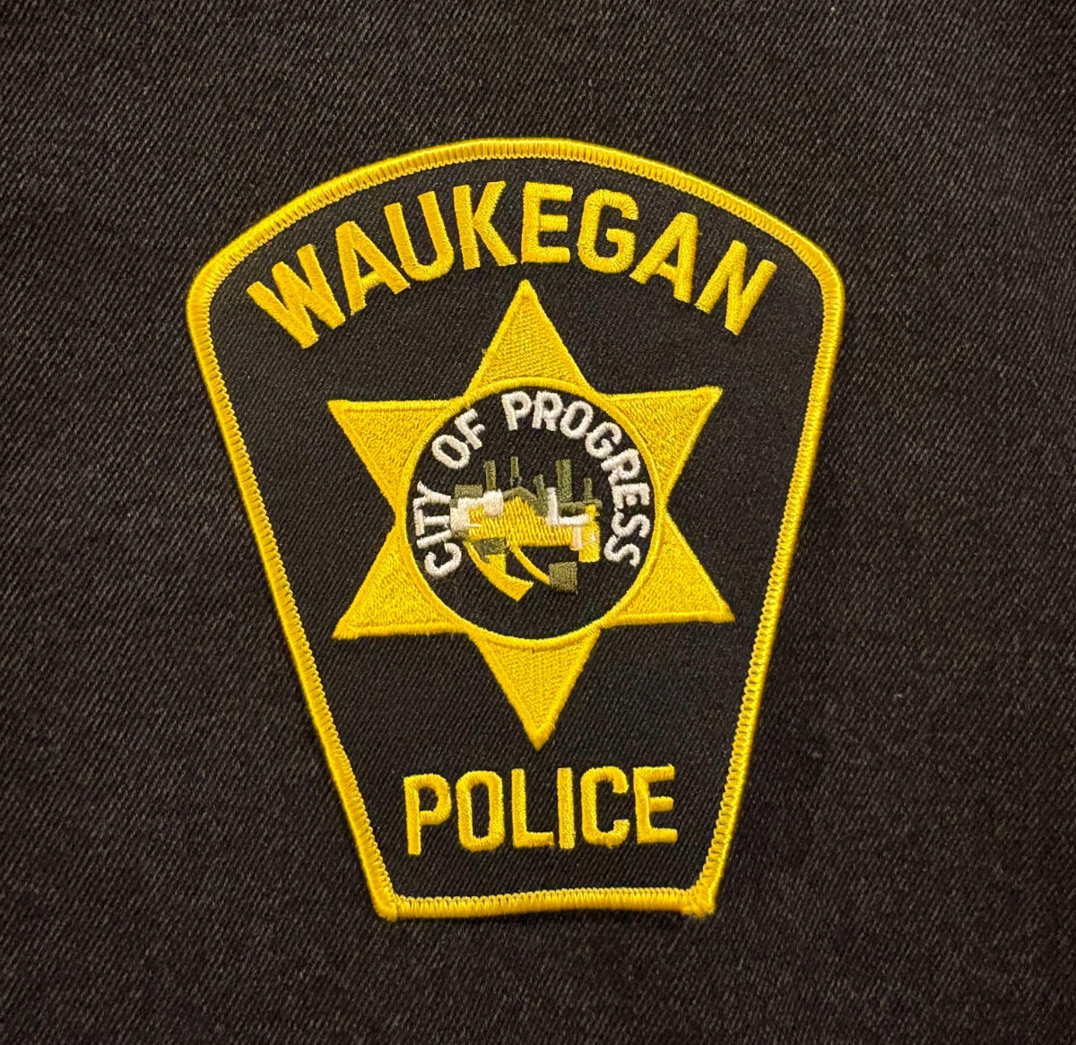 Waukegan Illinois IL Police Sheriff Patch