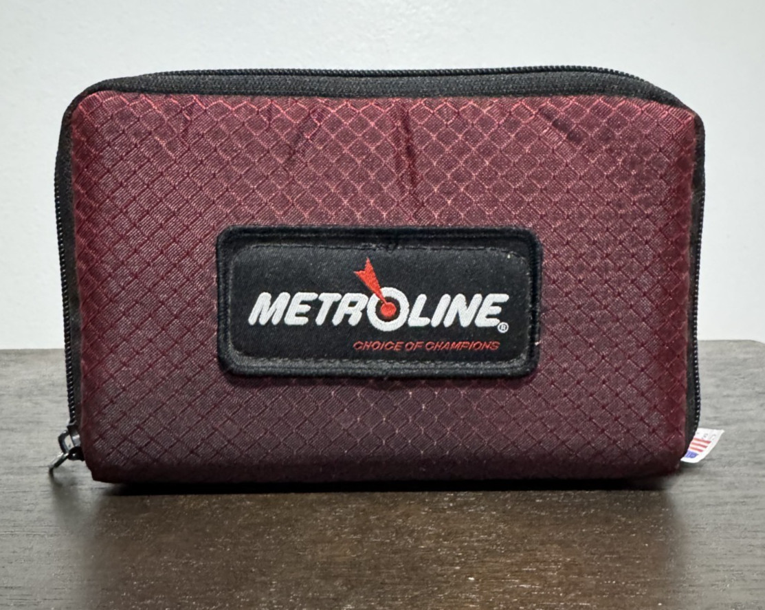 Metroline Ultra Series Dart Case Good Condition USA Made Holds 2 Sets of Darts