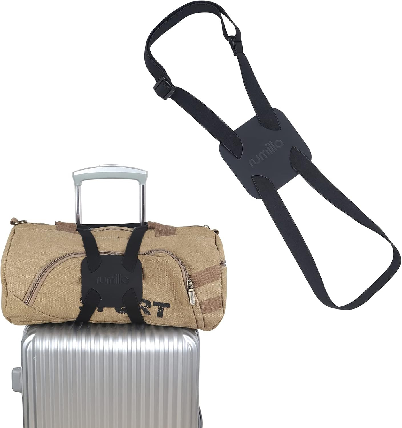 Correas elásticas para equipaje, correas ajustables para maletas