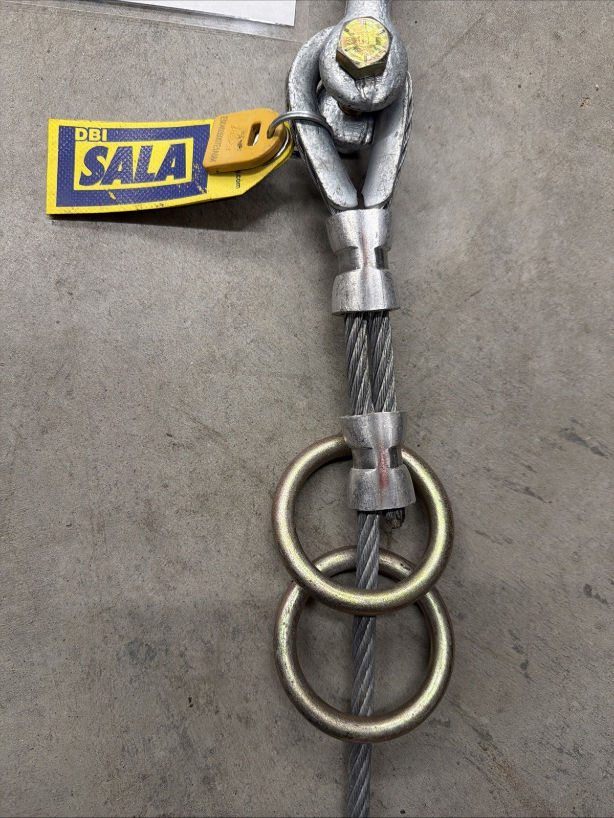 3M DBI-SALA 7608007 Cable Horizontal Lifeline System, HLL System, 60 Ft Length