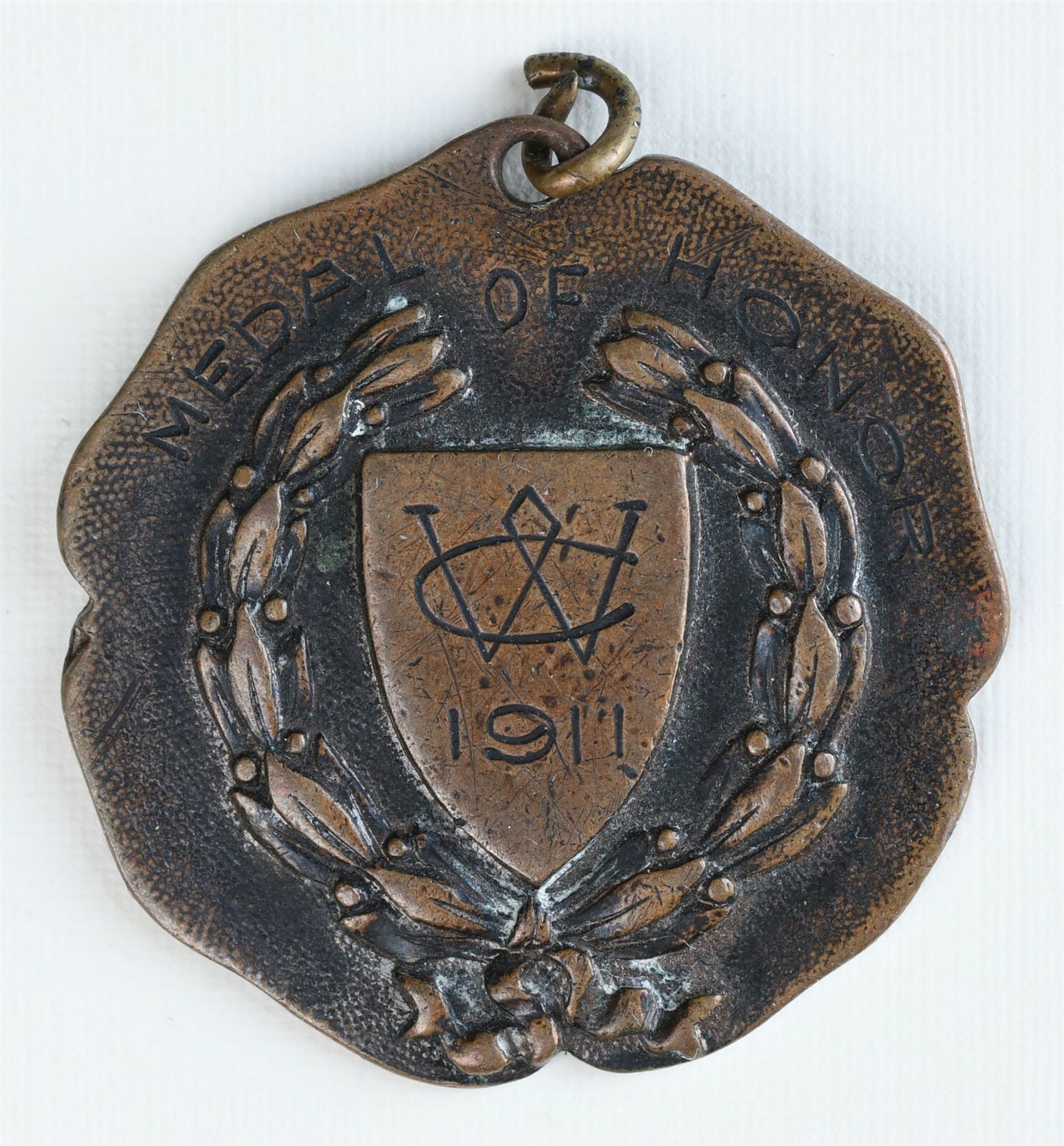 1911 Medal of Honor "All-Round Swimming Test" Medal (Made by W.C. Dorrety)