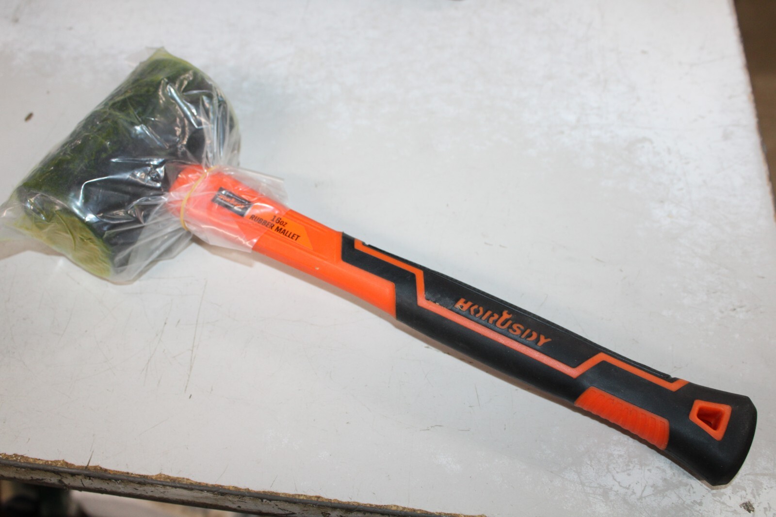 16 Oz Rubber Mallet Hammer Fiberglass Rubber Mallet Handle 16oz Rubber Mallet