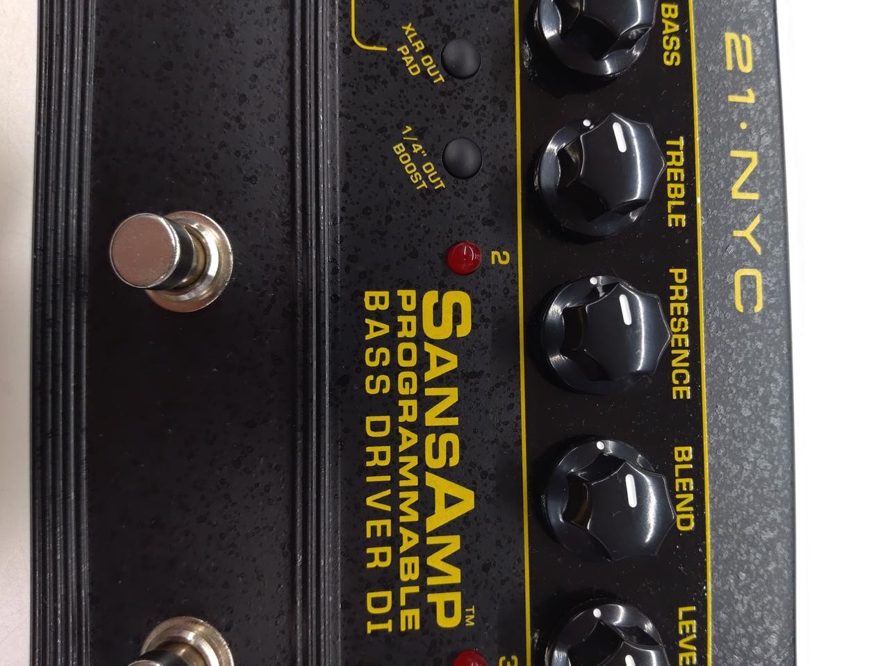 Tech 21 PROGRAMMABLE BASS DRIVER DI EFFECTOR 329082