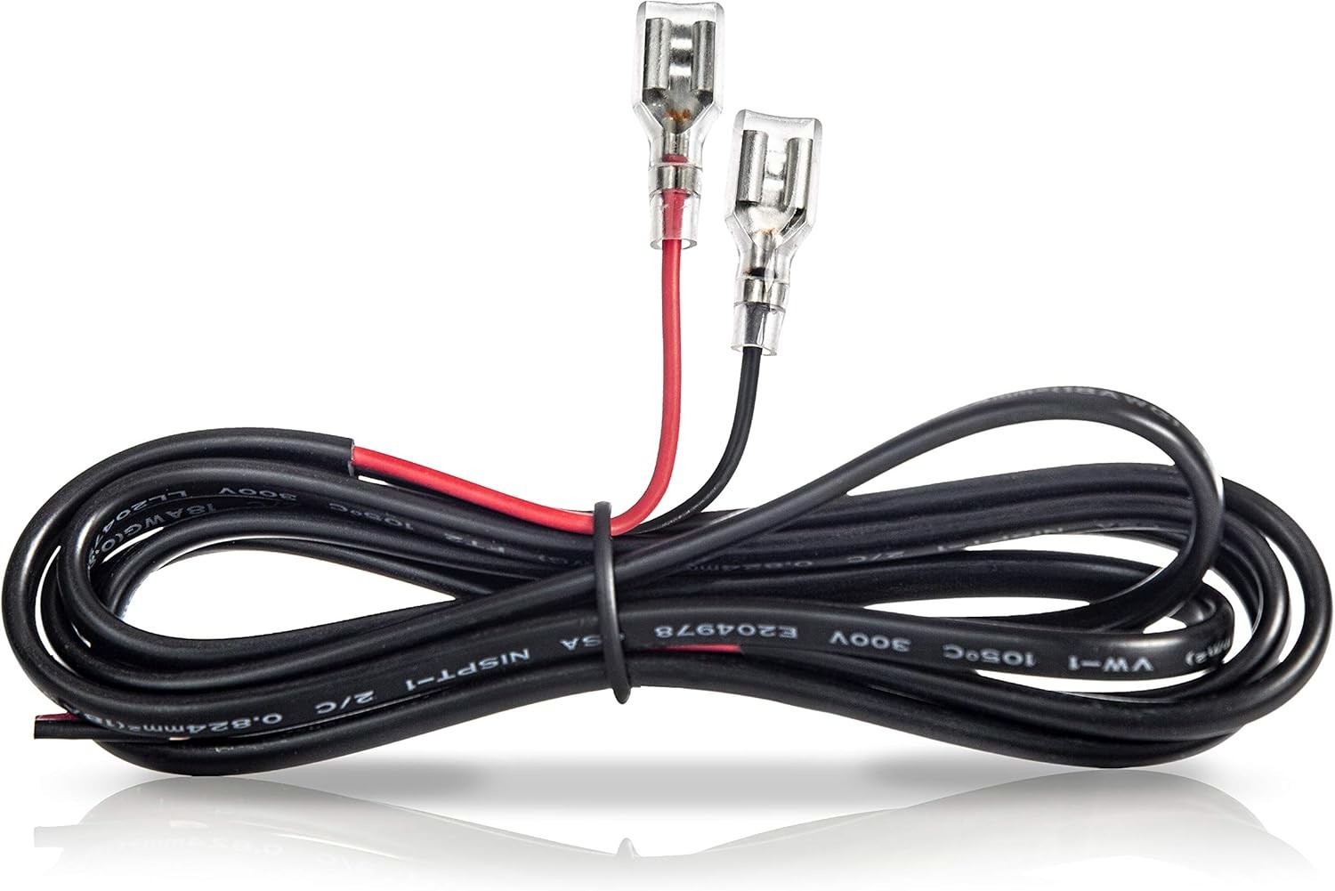 6V/12V Lead Acid Battery Connector Cable, 5 Feet, with 0.187" Quick Connect/Disc