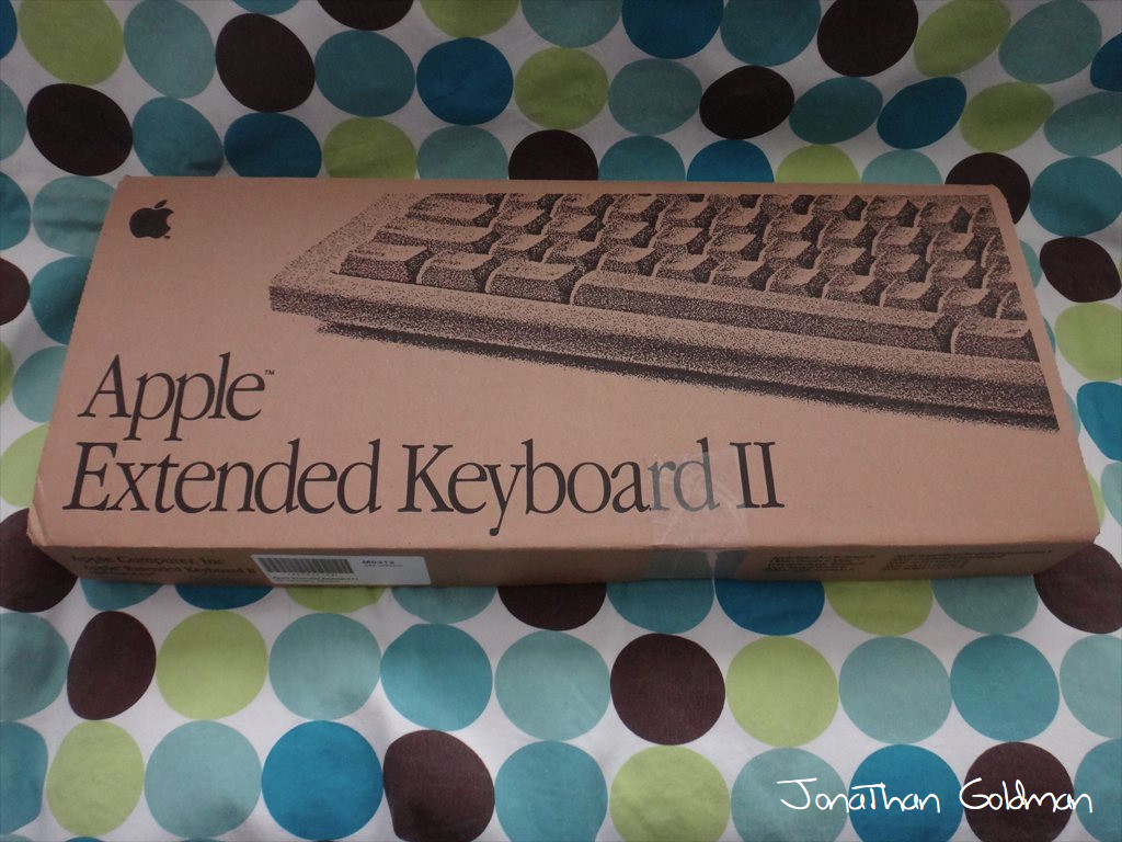 Apple Extended Keyboard II ADB New Factory Box Vintage Rare M0312 M3501 SEALED