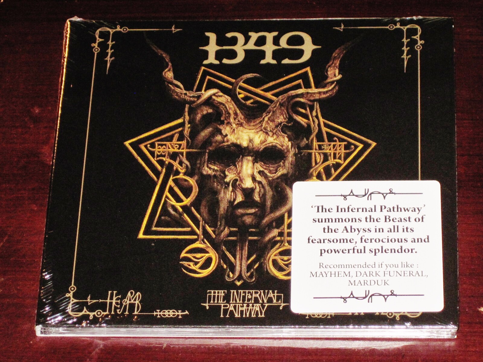 1349: The Infernal Pathway CD 2019 Season Of Mist Recs USA SOM 532D Digipak NEW