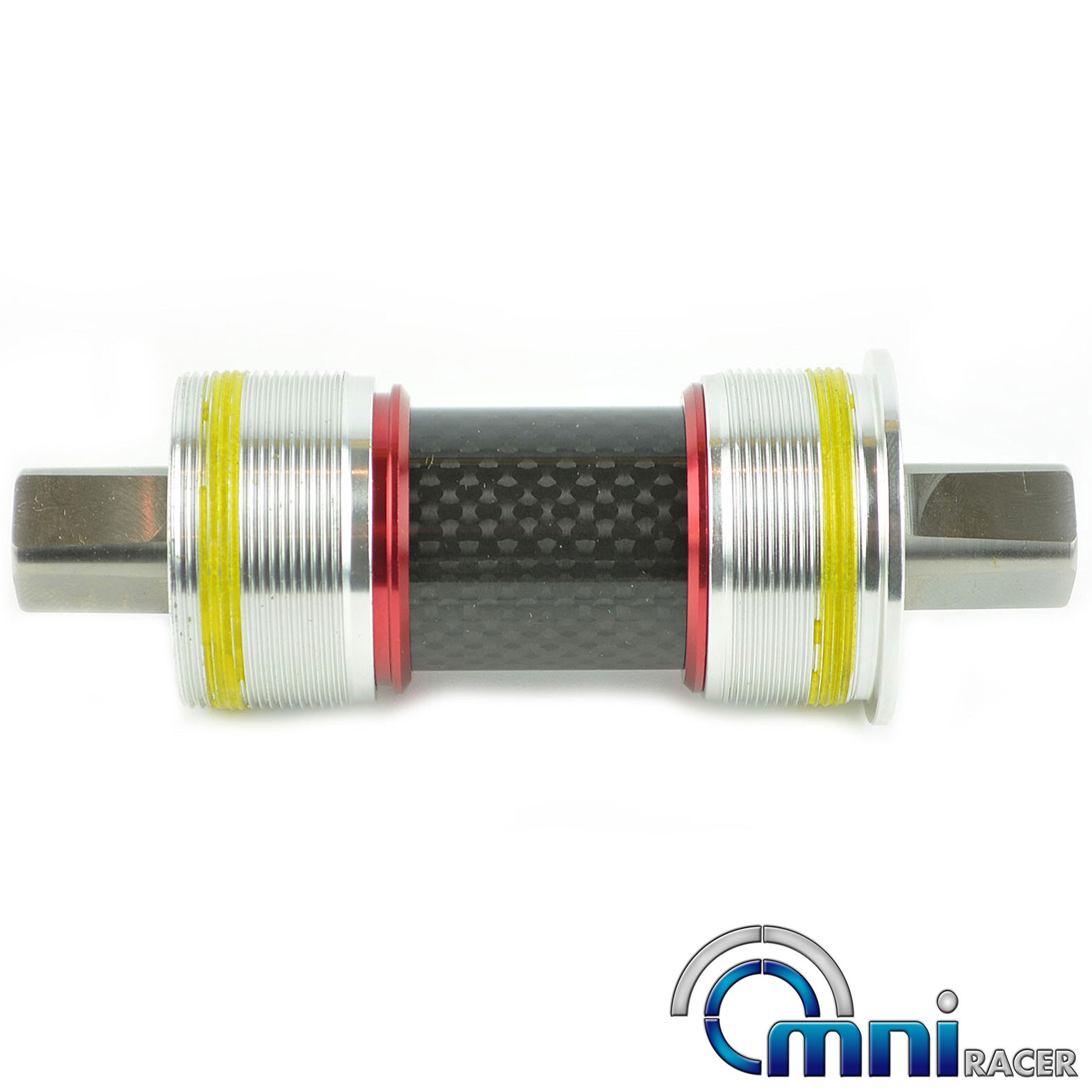 OMNI Racer Square Taper Titanium Bottom Bracket: CHORUS, RECORD 68x111mm ENGLISH