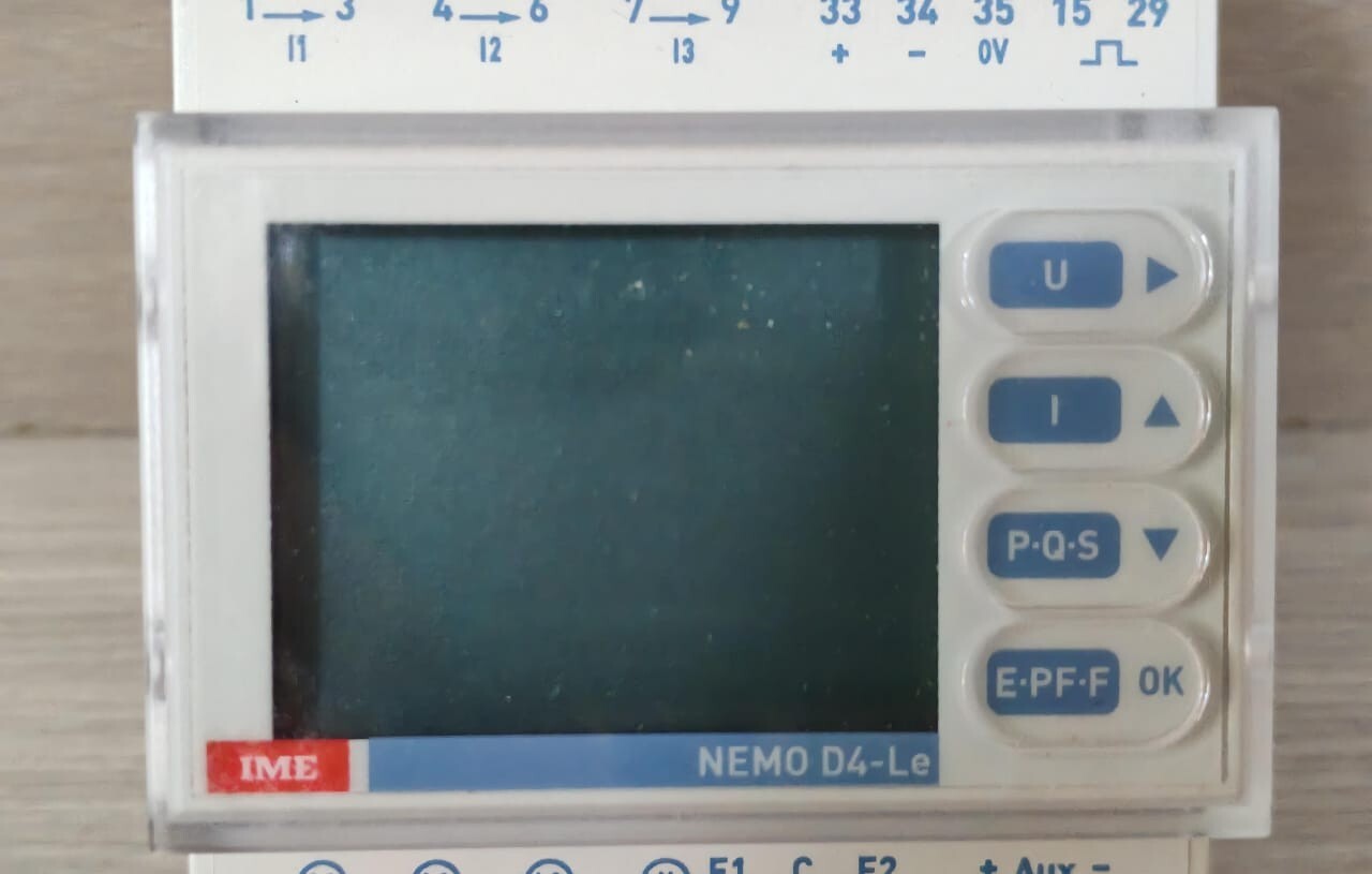 IME NEMO D4-Le MFD4421 MULTIFUNCTION W/ ENEGRY COUNT & REACTIVE
