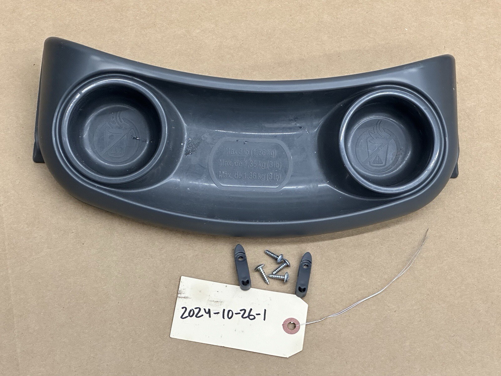 Graco FastAction Foldable Stroller FA FLD CK 1912275 Top Adult Cup Holder Tray