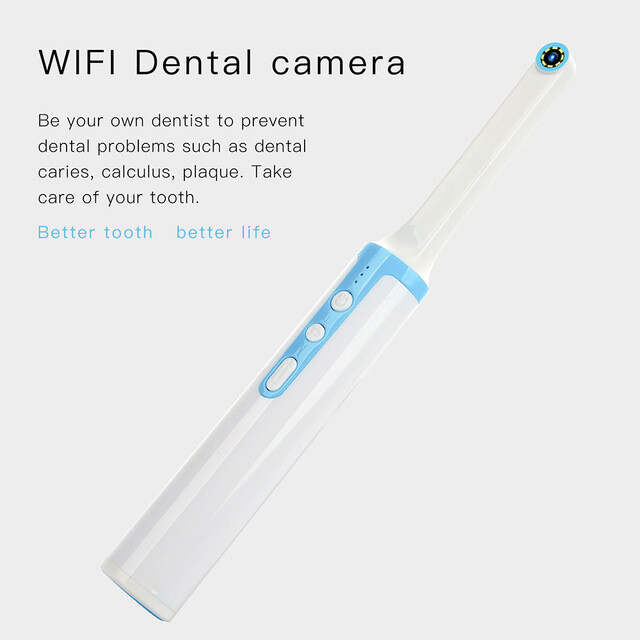 Endoscopio Dental WIFI Con Camara HD Impermeable Compatible Android IOS