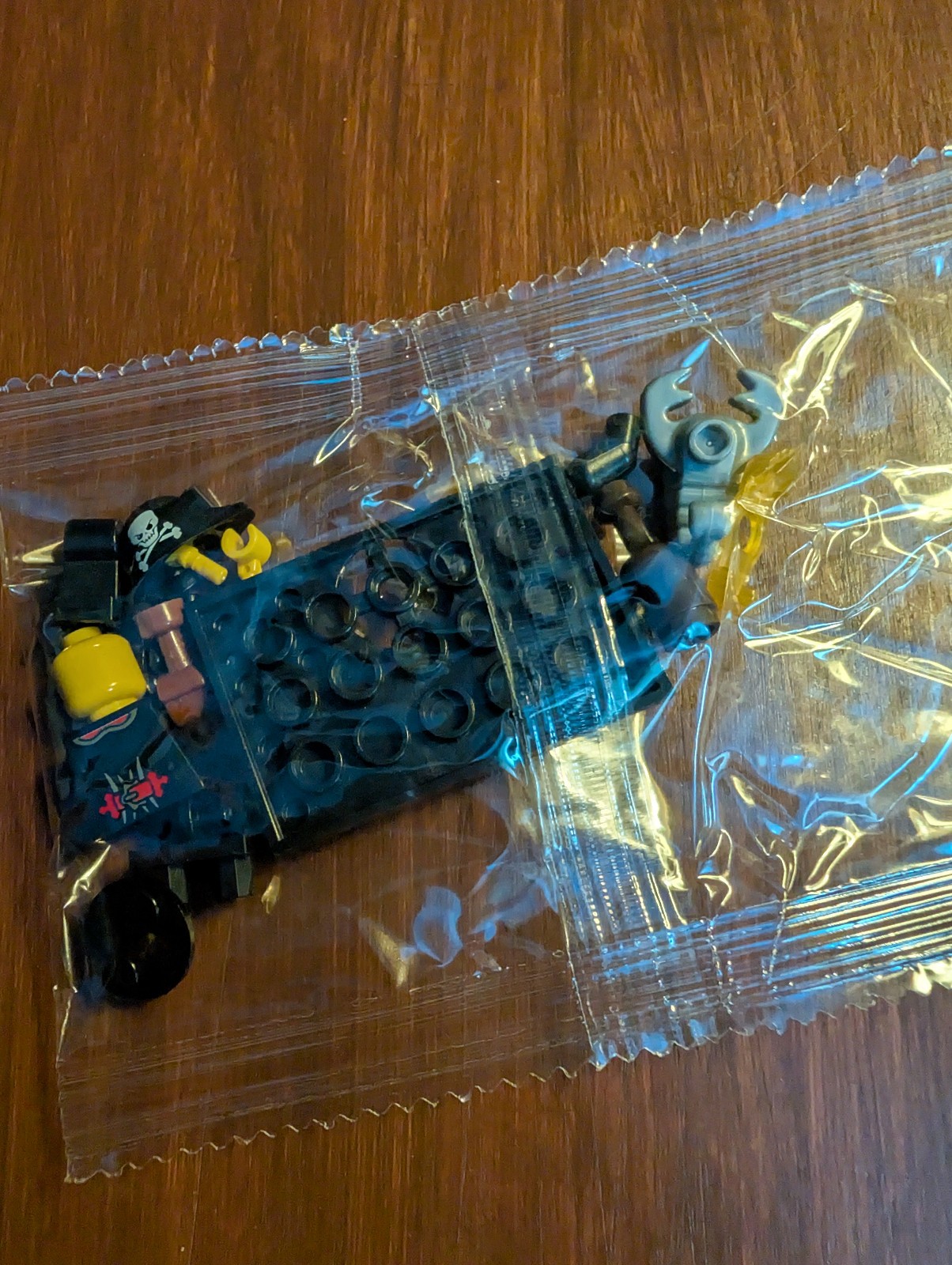 Captain Brickbeard/Redbeard - Custom Minifigure- Pirates Themed