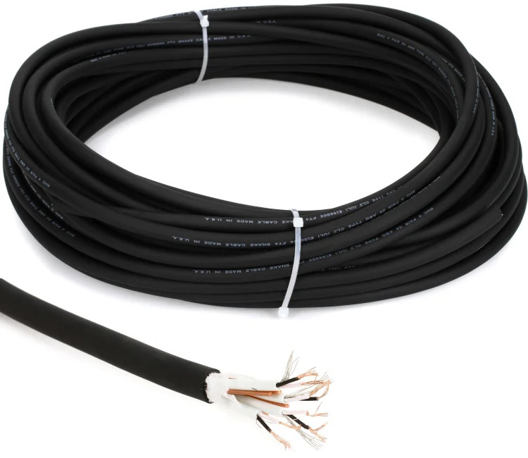 RapcoHorizon SN4-IJIS 4-channel Install Snake Wire - 100 Foot