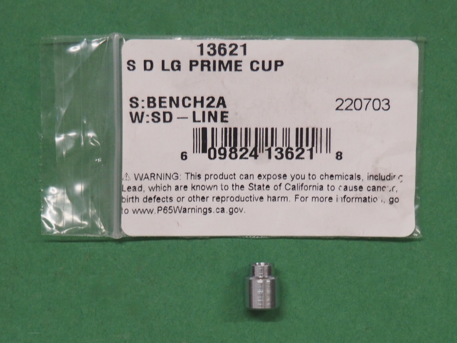 Dillon SDB/RL450/450 Jr Primer Cup-(Lg)(13621) NEW-in packaging