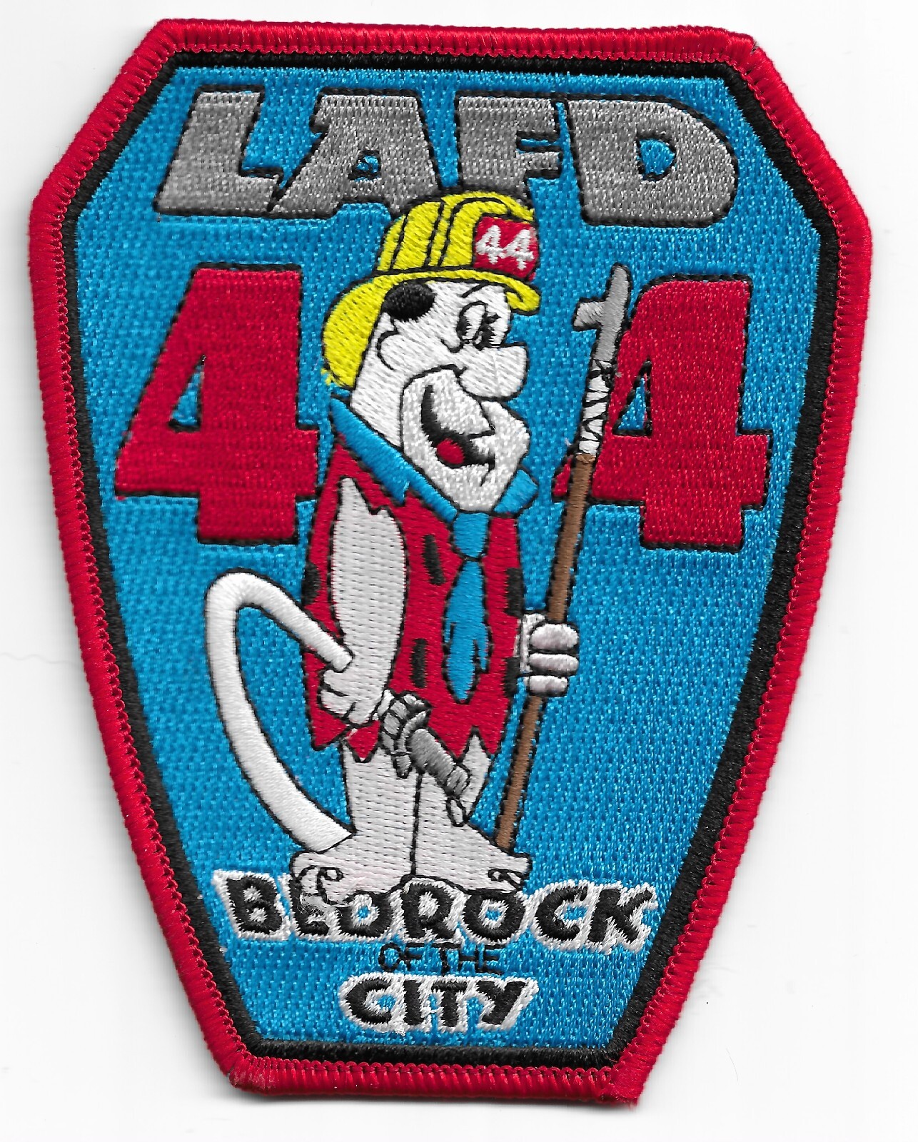 Los Angeles City Station - 44 "Bedrock", CA (3.75" x 4.75") fire patch