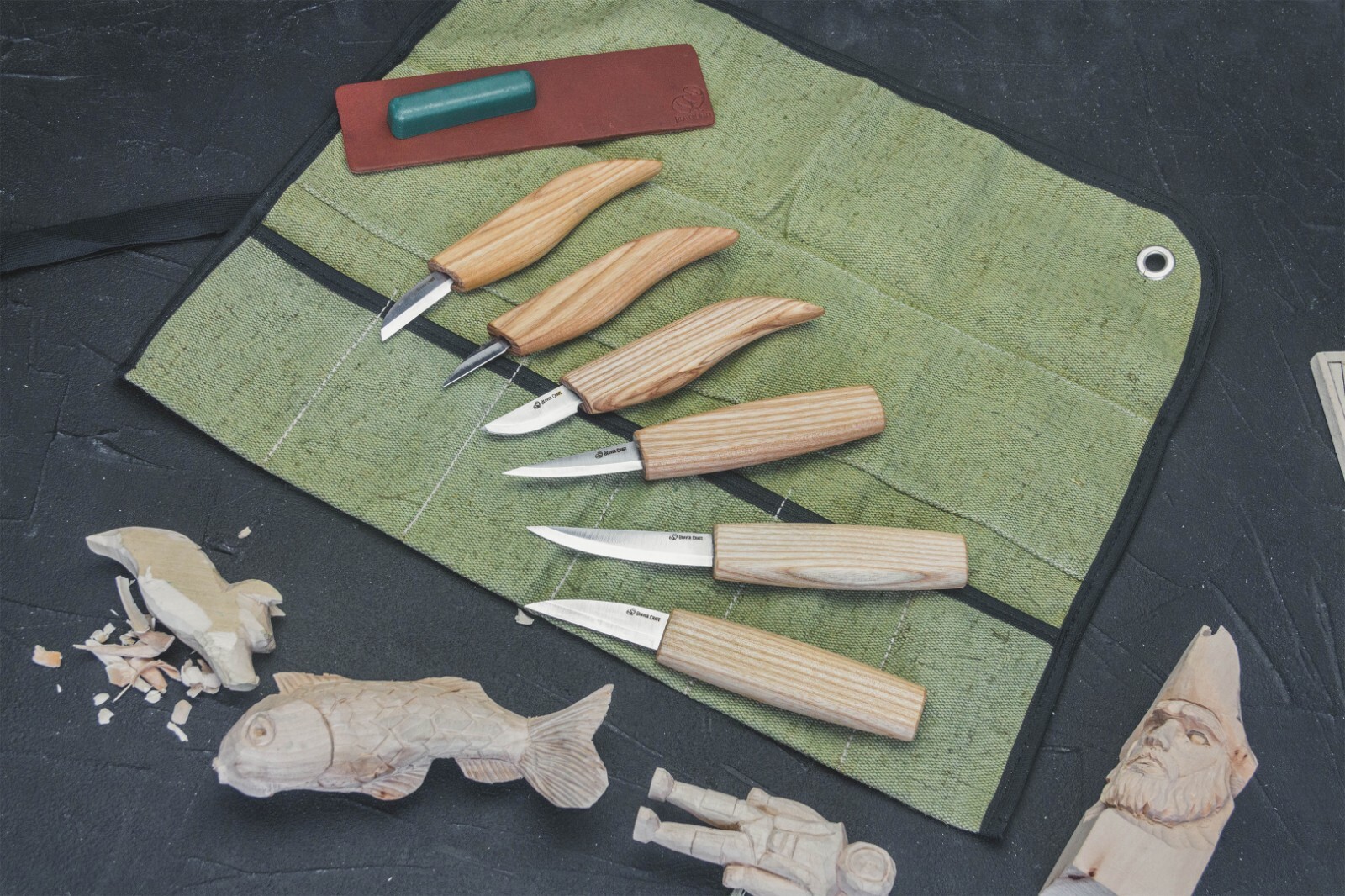Basic Wood Carving Knives Set BeaverCraft S58