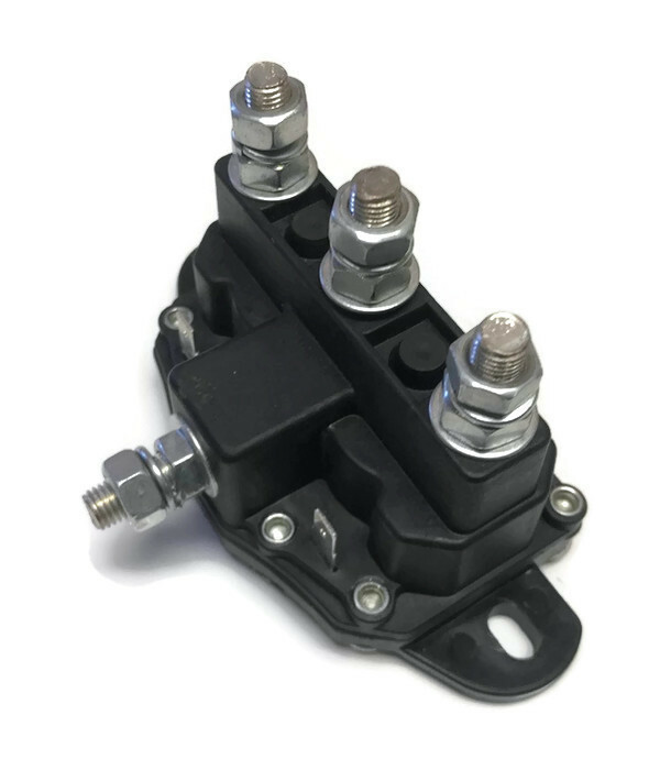 6 Terminal Continuous 12 Volt Winch Motor Contactor - REVERSING SOLENOID RELAY