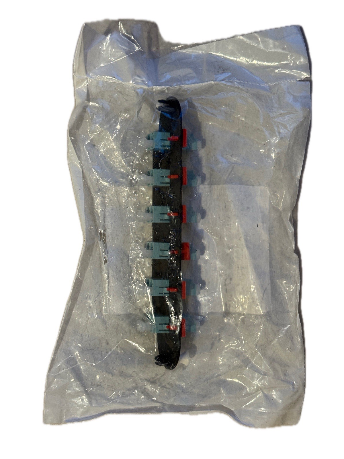 Corning CCH-CP12-E4 Panel, 6 LC Duplex 10Gig Aqua OM3/OM4 Adapters