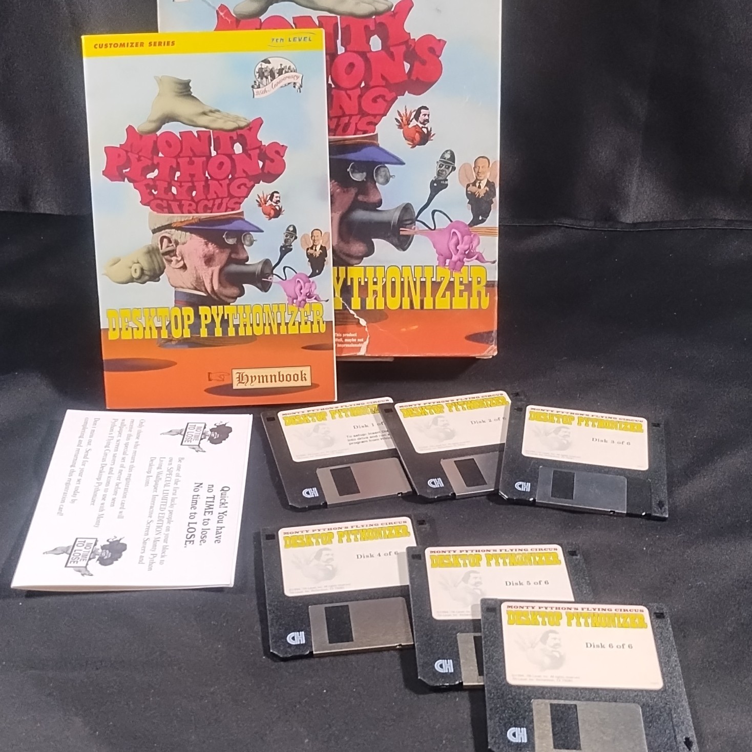 7th Level Monty Python's Flying Circus Desktop Pythonizer 3.5" Floppy Windows