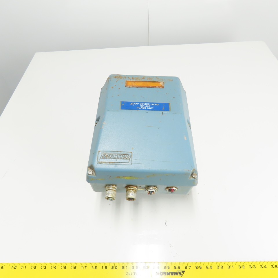 Foxboro 896-PA CS-E/FN-A Magnetic Flow Transmitter 120V 60VA 4-20mA ST A