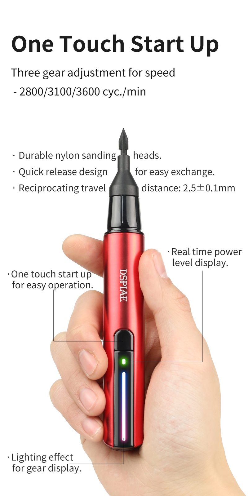DSPIAE Reciprocating Sander ES-A - US