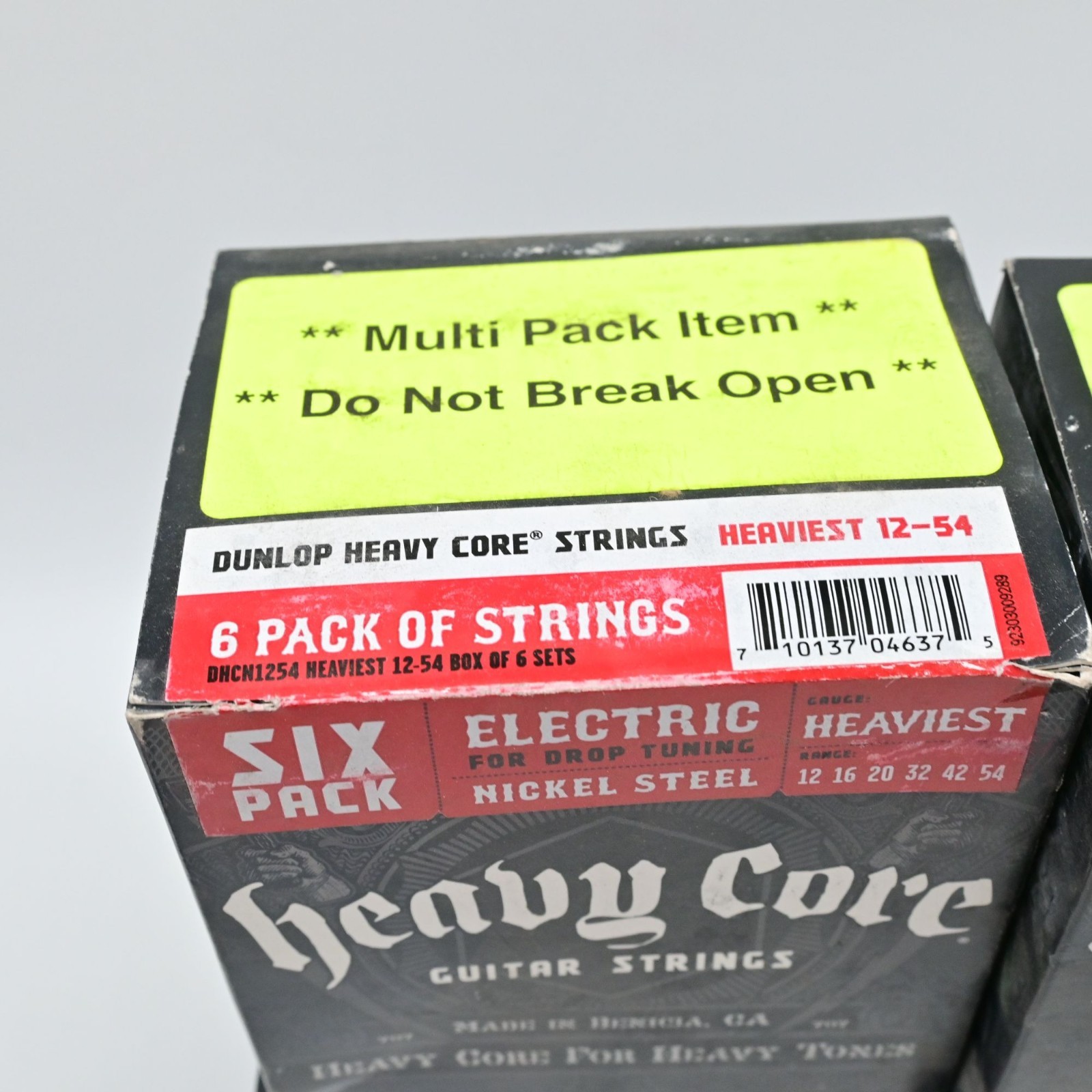 Dunlop Heavy Core Guitar Strings Six Pack