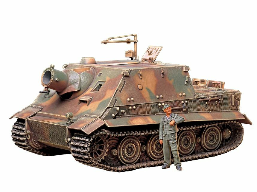 Tamiya - 1/35 38cm Assault Mortar Sturmtiger Tank Plastic Model Kit