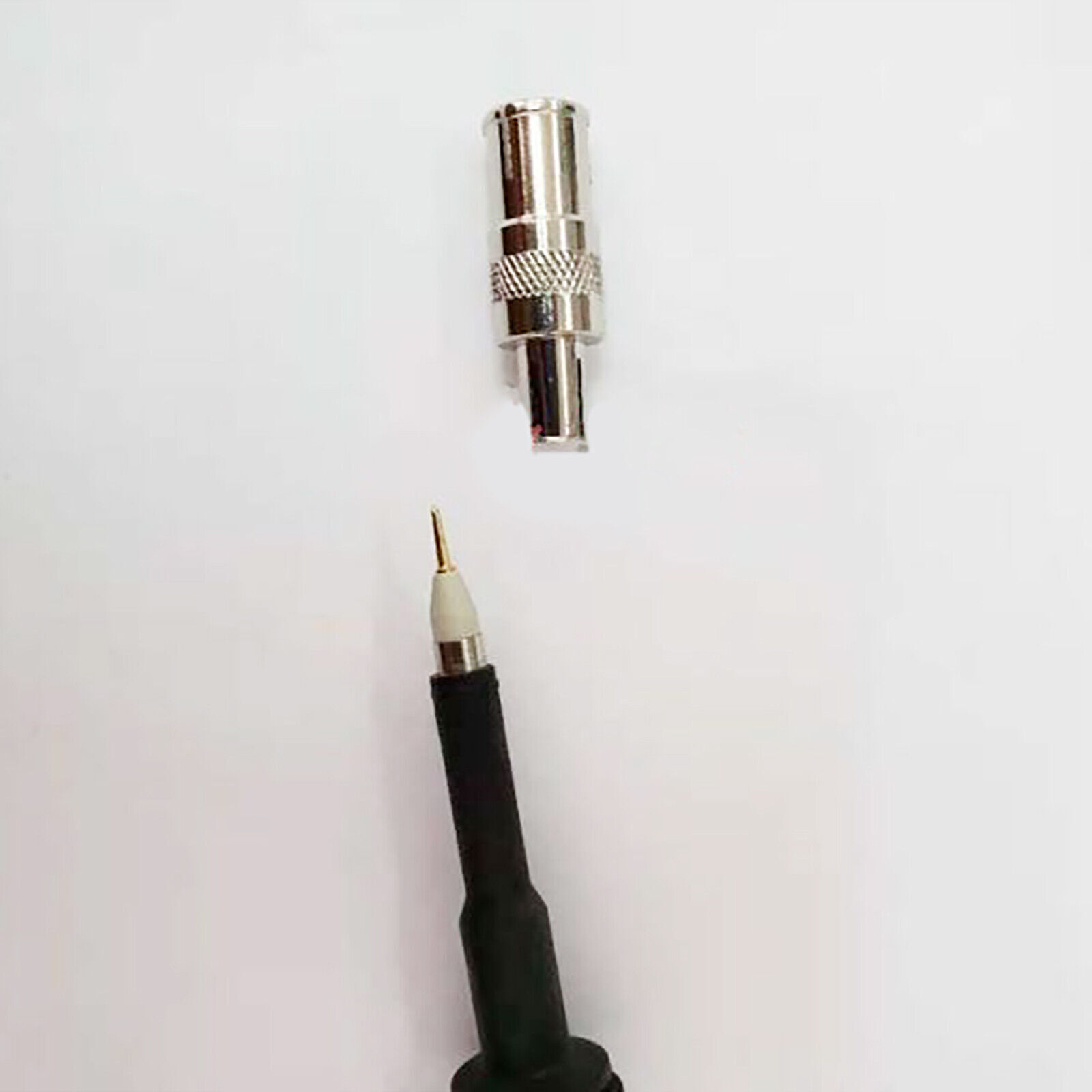 Oscilloscope Probe BNC Adapter for HF Tektronix Agilent Quick Plug