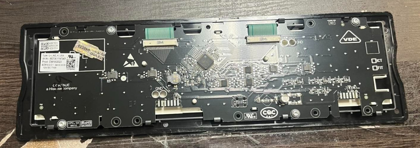 OEM HISENSE RANGE INTERFACE PANEL FOR HFE3501CPS NEW FREE SHIPPING