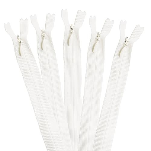 Nippon Chuko Conceal Fastener Zipper, Off-White (KS56-030)
