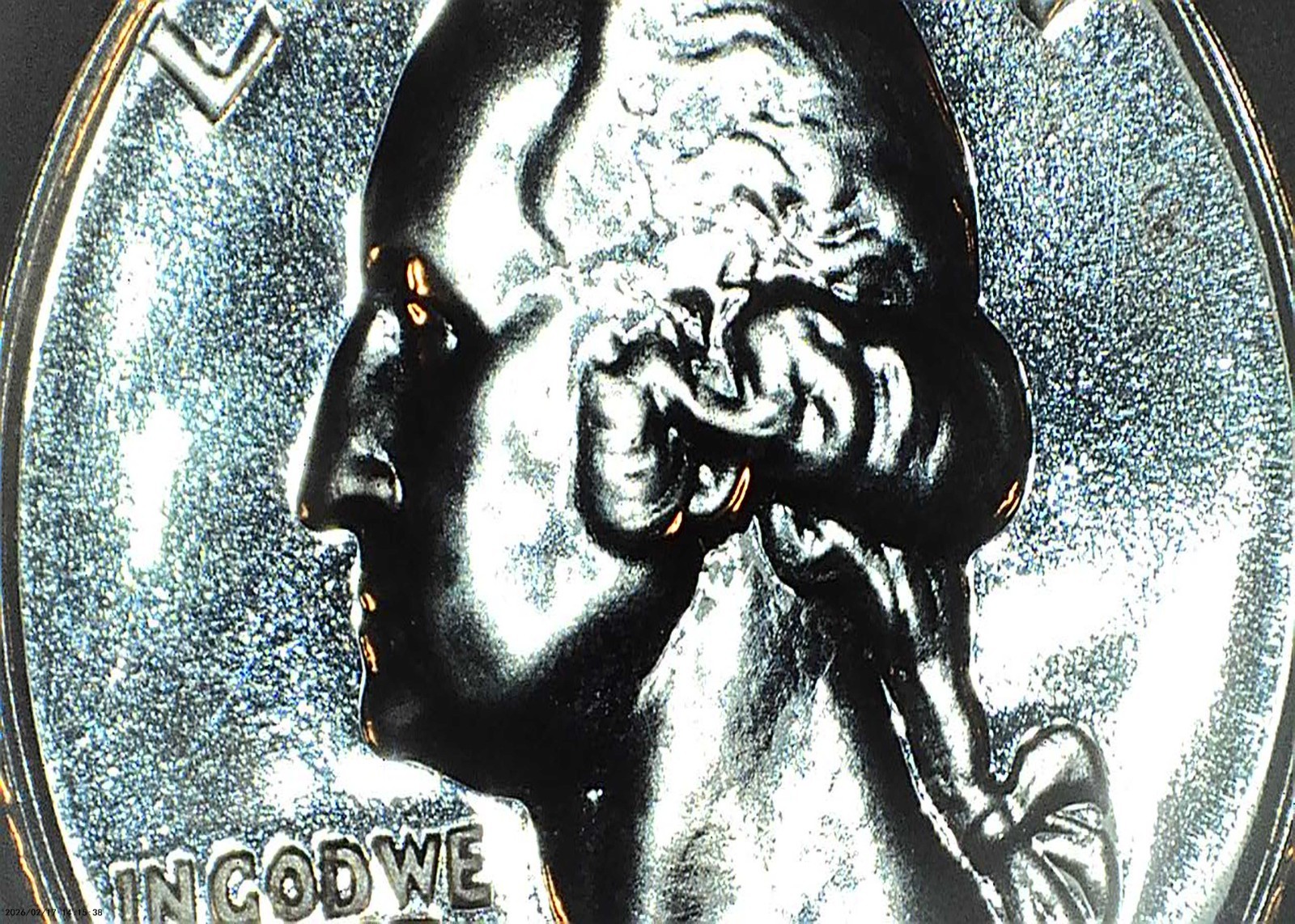 1957 Washington Quarter Uncirculated quality. 90% Silver. Mint Strike