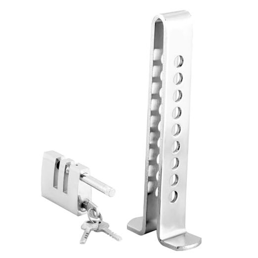9 Holes Brake Pedal Lock | Anti-Theft Clutch Safety Lock Car Brake Pedal