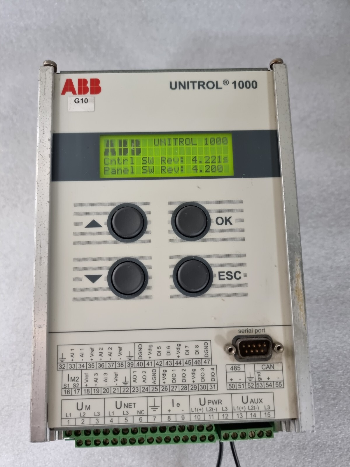 ABB UNITROL 1000 Voltage Regulator 3BHE014557R0005
