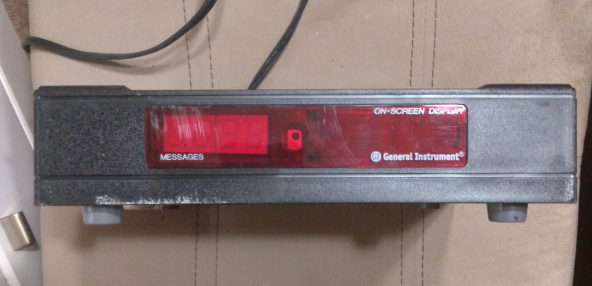 Jerrold Impulse Vintage Cable Box