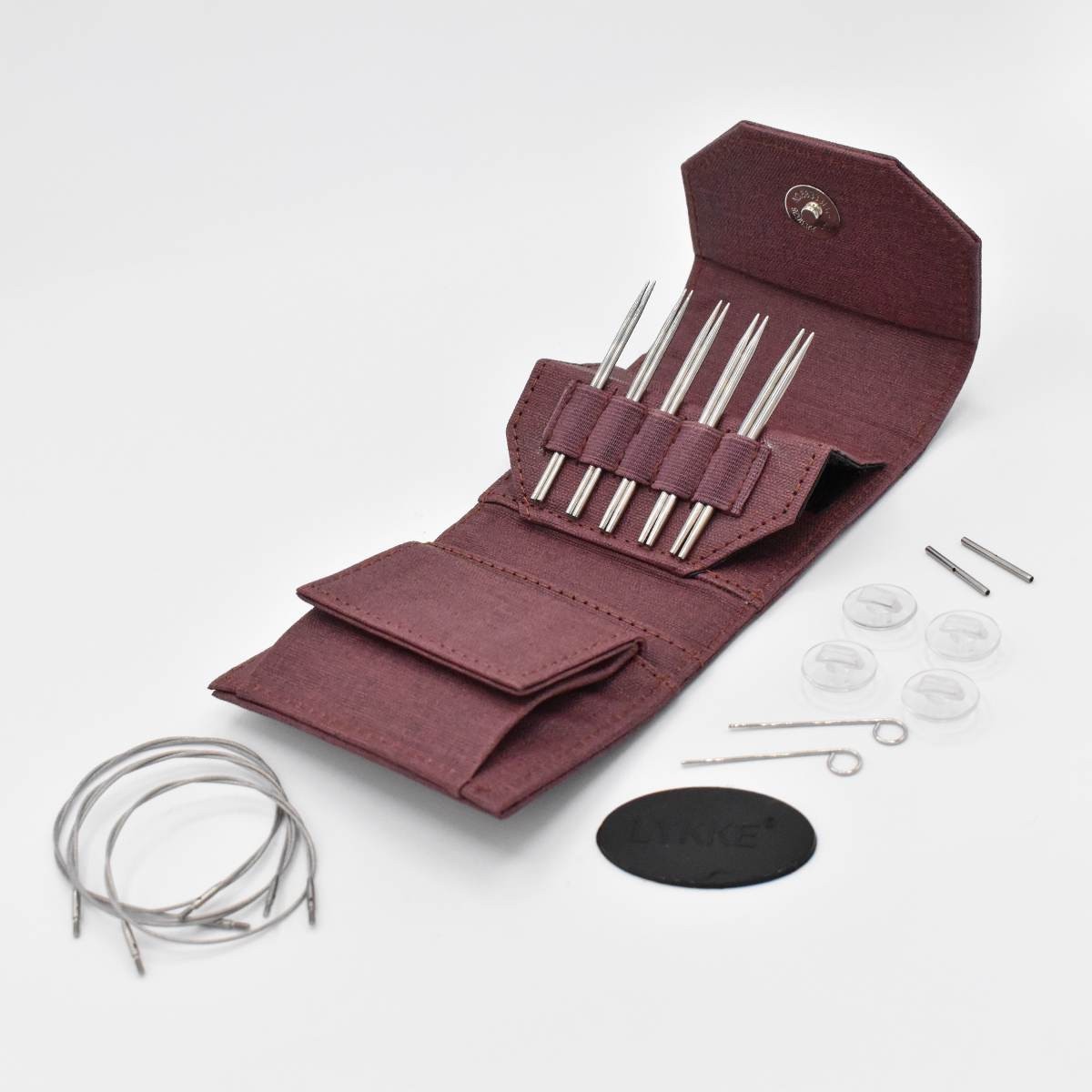 Lykke Flight Interchangeable Needle Sets; 3.5" and 5" Tips