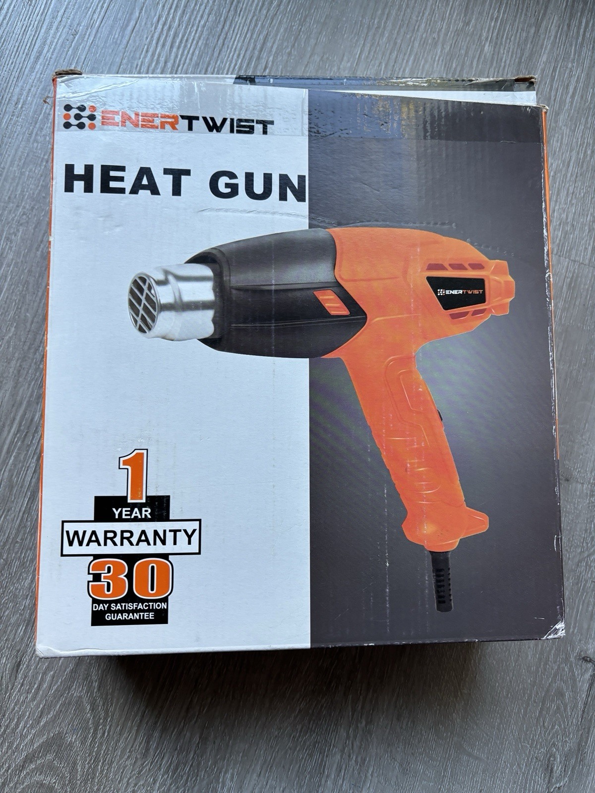 Ener Twist Heat Sealing Gun ET-HG-1500D 1500 Watt New Open Box