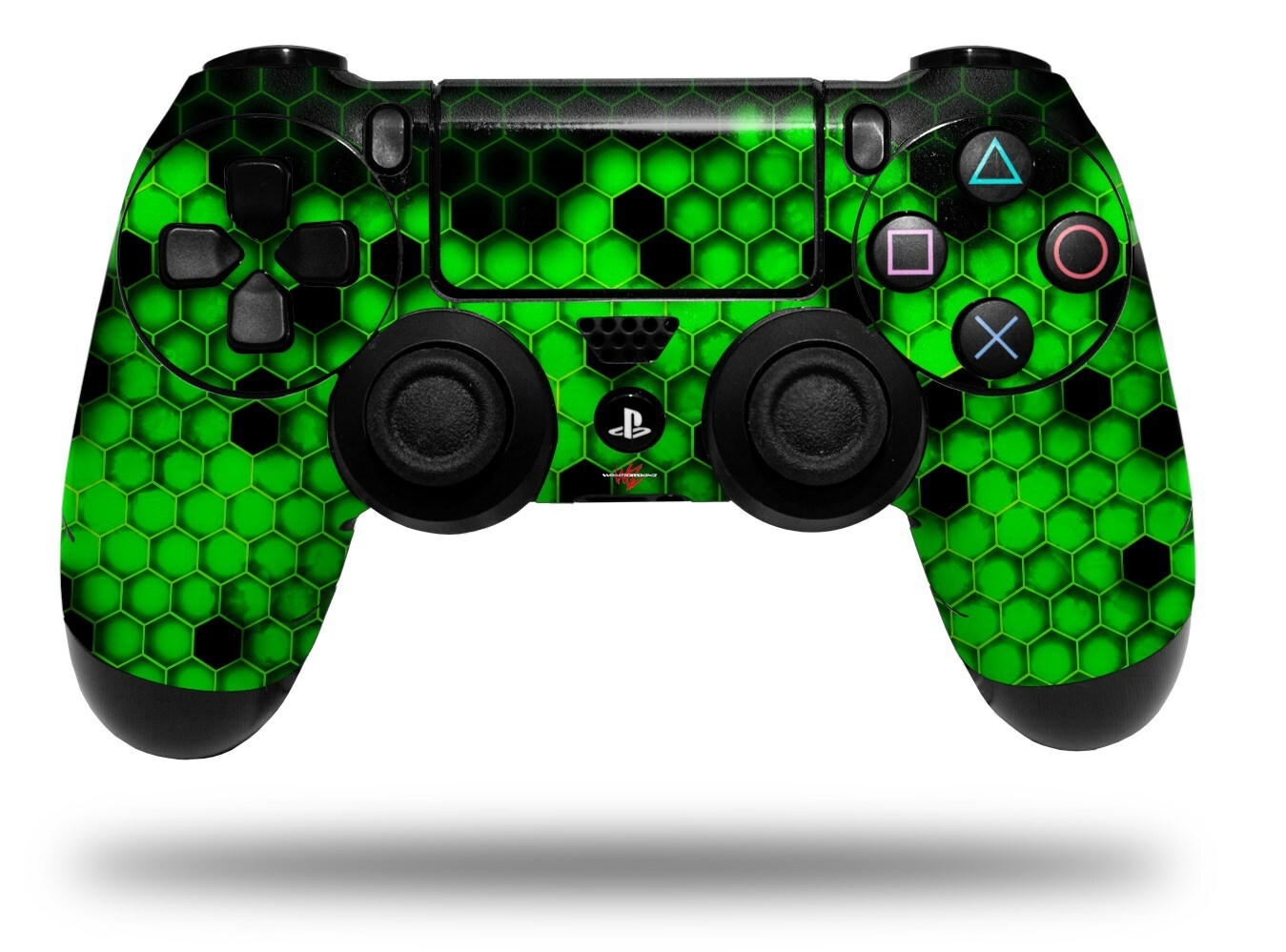 Skin for Playstation 4 Sony PS4 Controller HEX Green