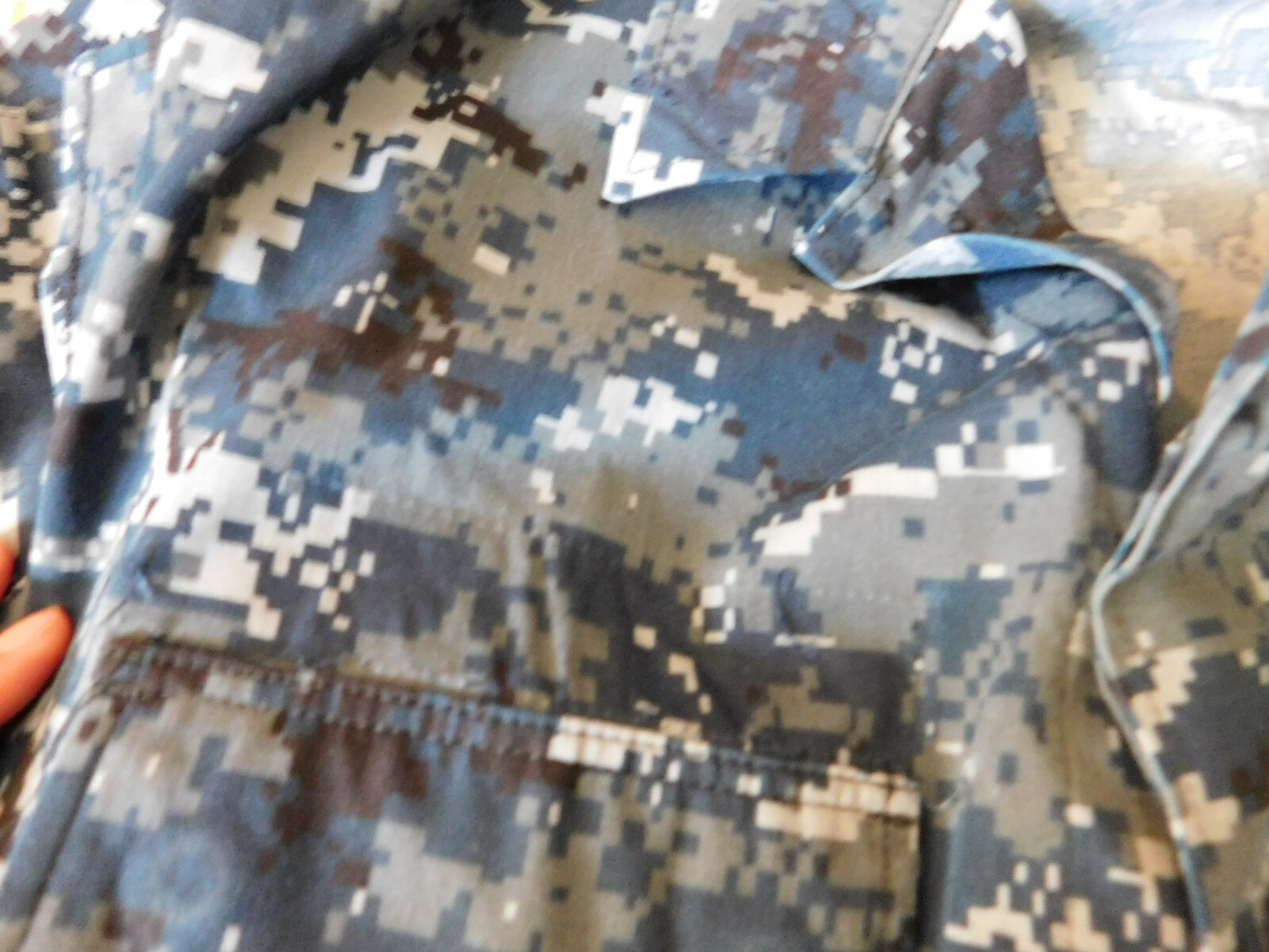 US NAVY WORKING BLOUSE COAT SIZE LARGE - X LONG