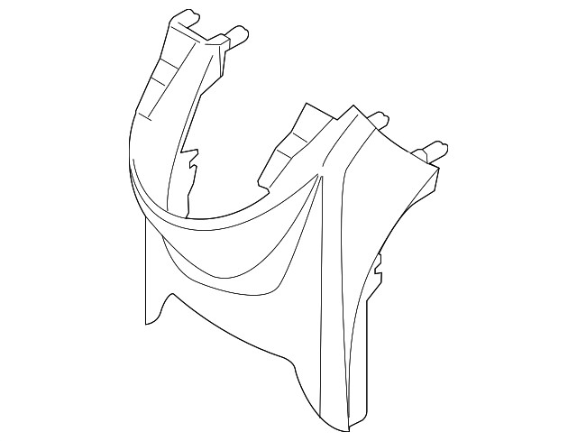Genuine Mazda Instrument Panel Bezel DR61-64-320B-02
