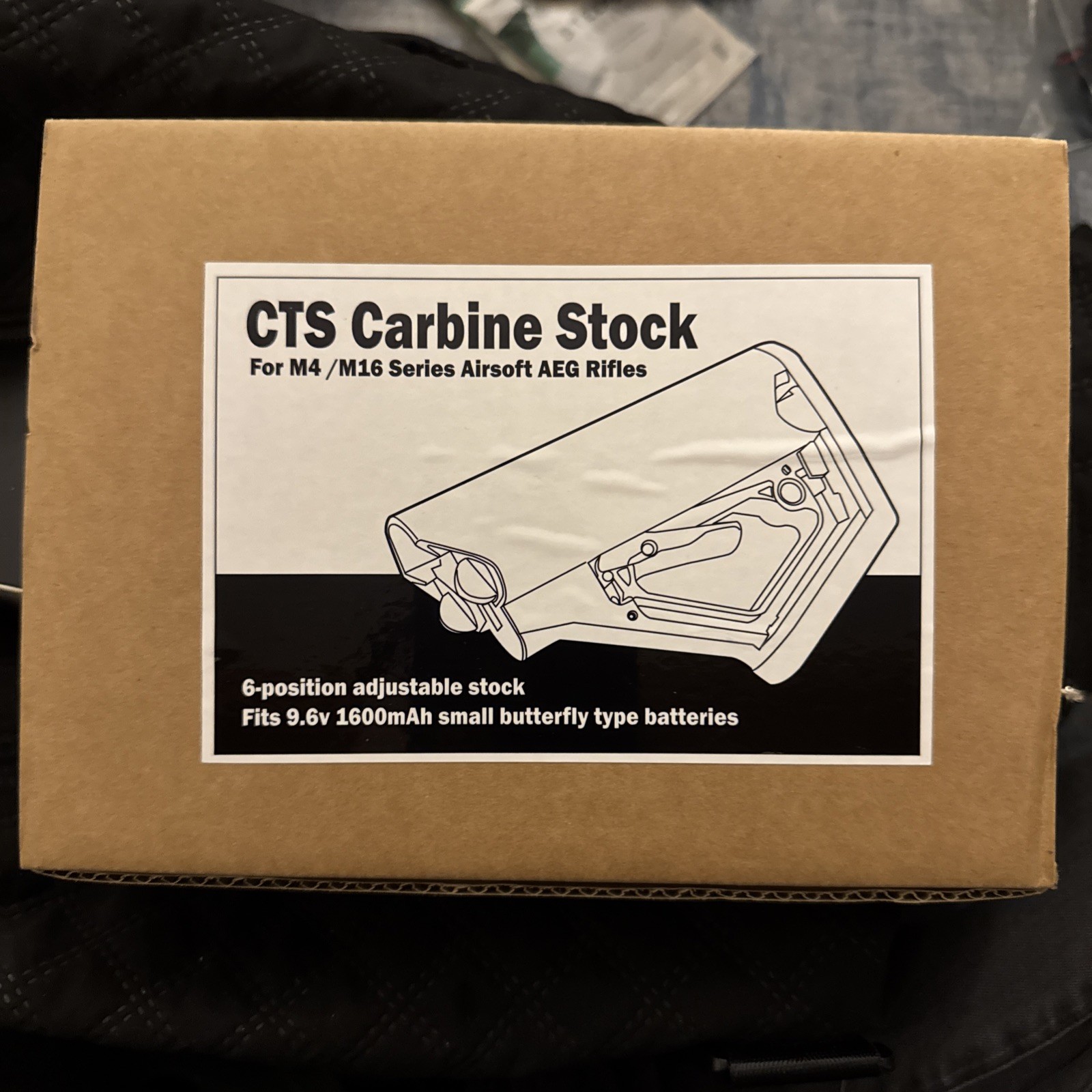 Cts Carbine Stock Airsoft