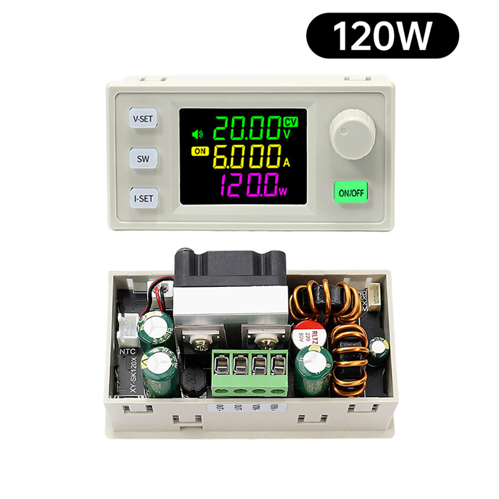 120W DC Adjustable Step Up Down Buck Boost Power Supply Voltage Regulator Module