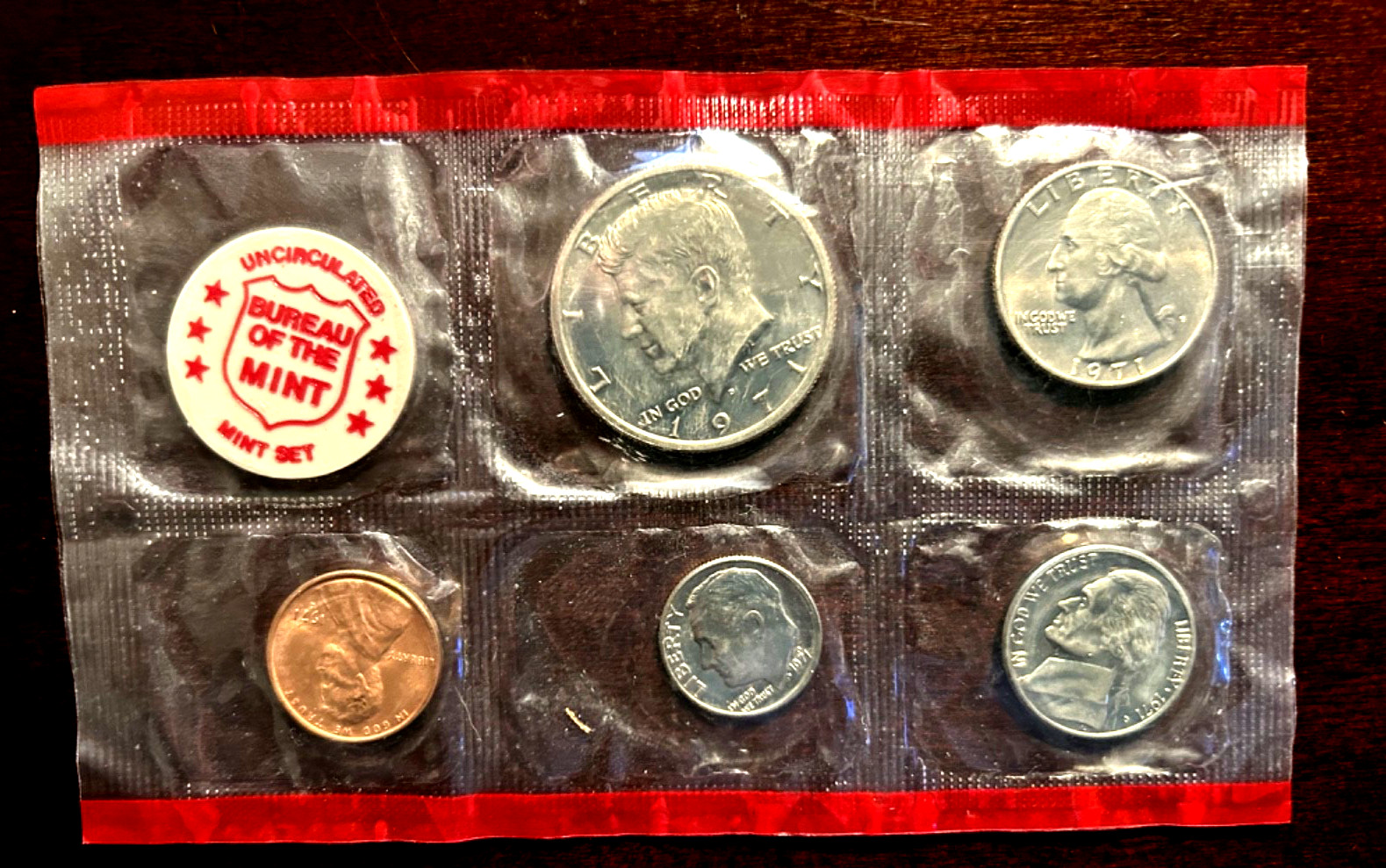 1971-D KENNEDY BUREAU OF THE MINT UNCIRCULATED SET