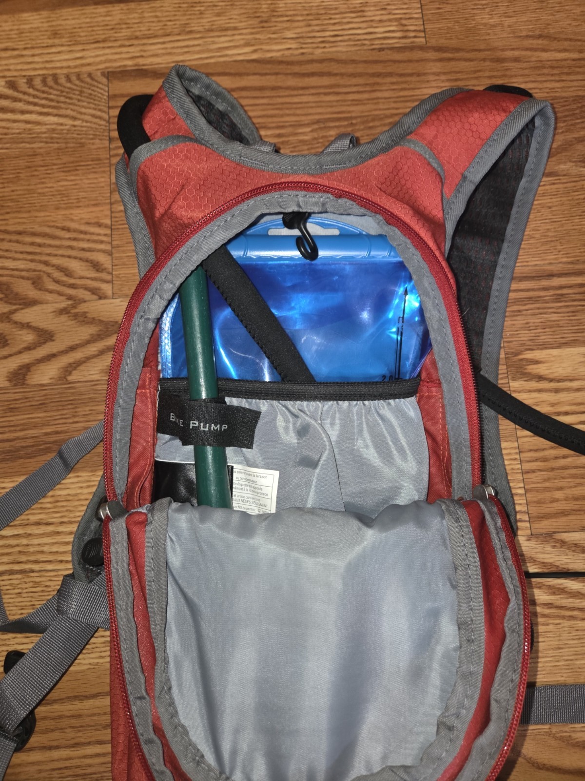 High Sierra Expandable Hydration Pack Cooled Pack Air Flow W/ Bladder Drench NEW
