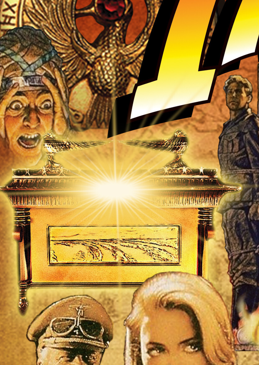 Indiana Jones Pinball Translite