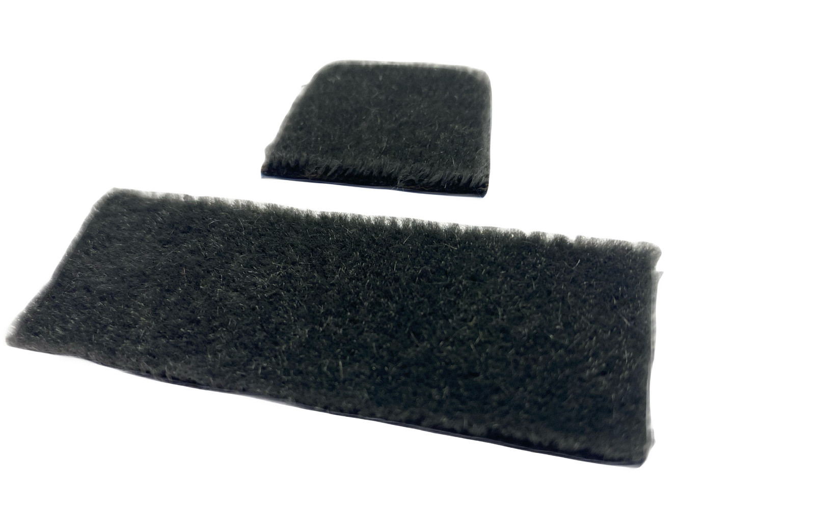 Arrow Rest - 2 PC BARK GRAY HAIR RUG CARPET Archery QUIET UNIVERSAL FIT - USA