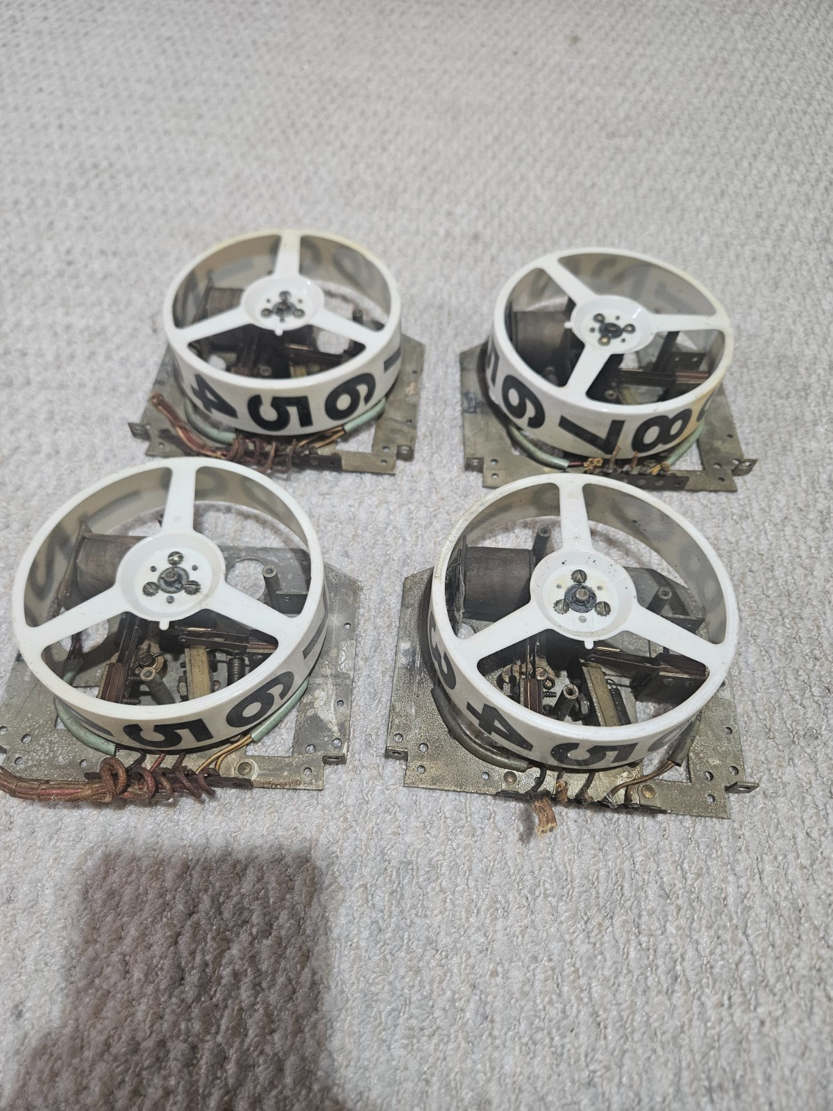 Old Vintage Bowler Score Reels