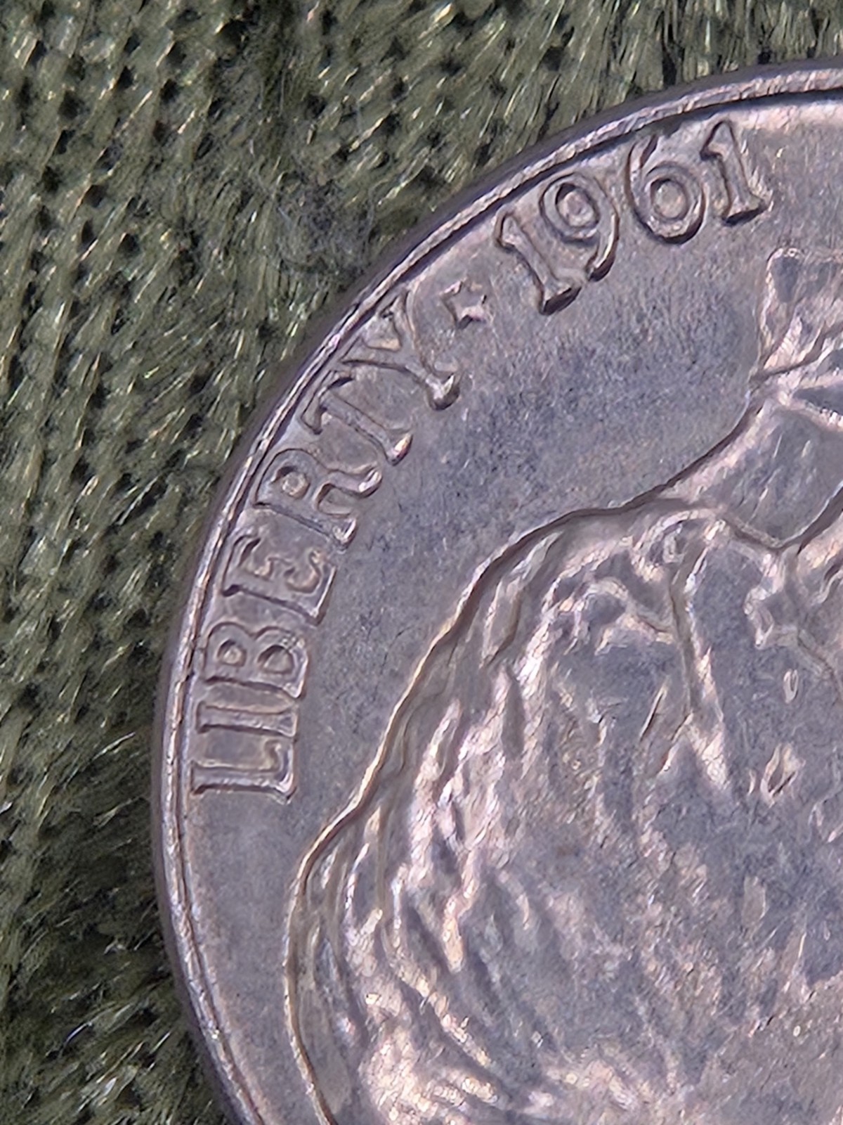 1961-D 5c Jefferson Nickel